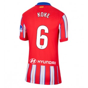 Atletico Madrid Koke #6 Hemmatröja Kvinnor 2024-25 Kortärmad